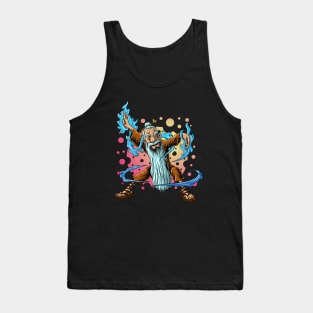Old warrior with long beard Tank Top